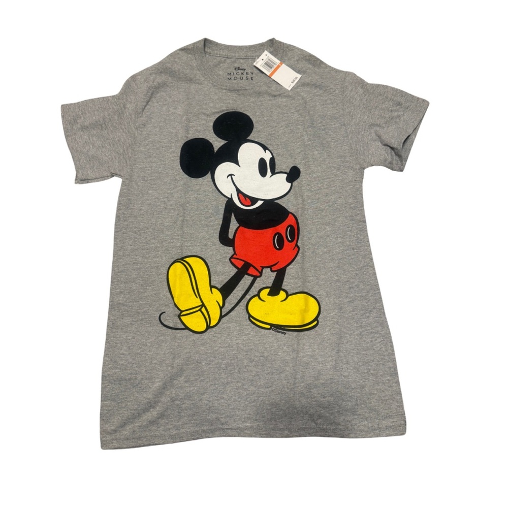 Disney Mickey Mouse Gray and Red Kids Tee
